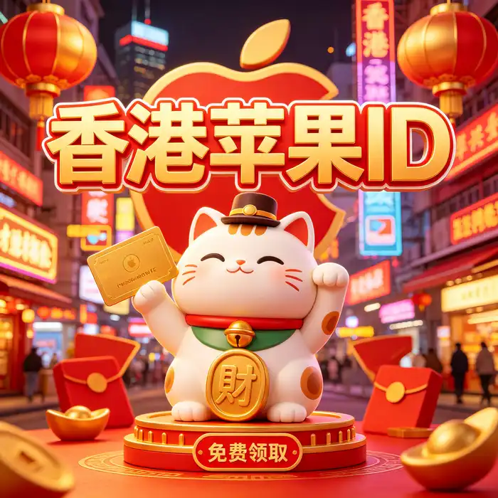 香港 Apple ID 与 App Store 地区指南主题视觉图